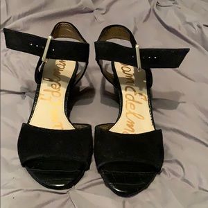 Sam Edelman black wedges